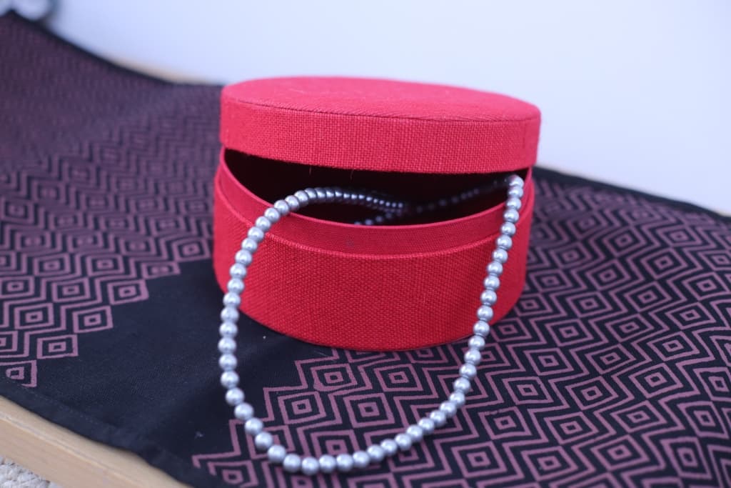 Jute Jewelry Set (Necklace & Earrings) — jute manufacturer Bangladesh, Farook Jute Mills (JDP-062)