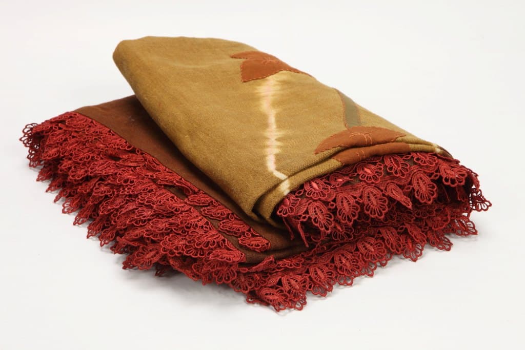 Jute Embroidered Table Runner — jute manufacturer Bangladesh, Farook Jute Mills (JDP-037)